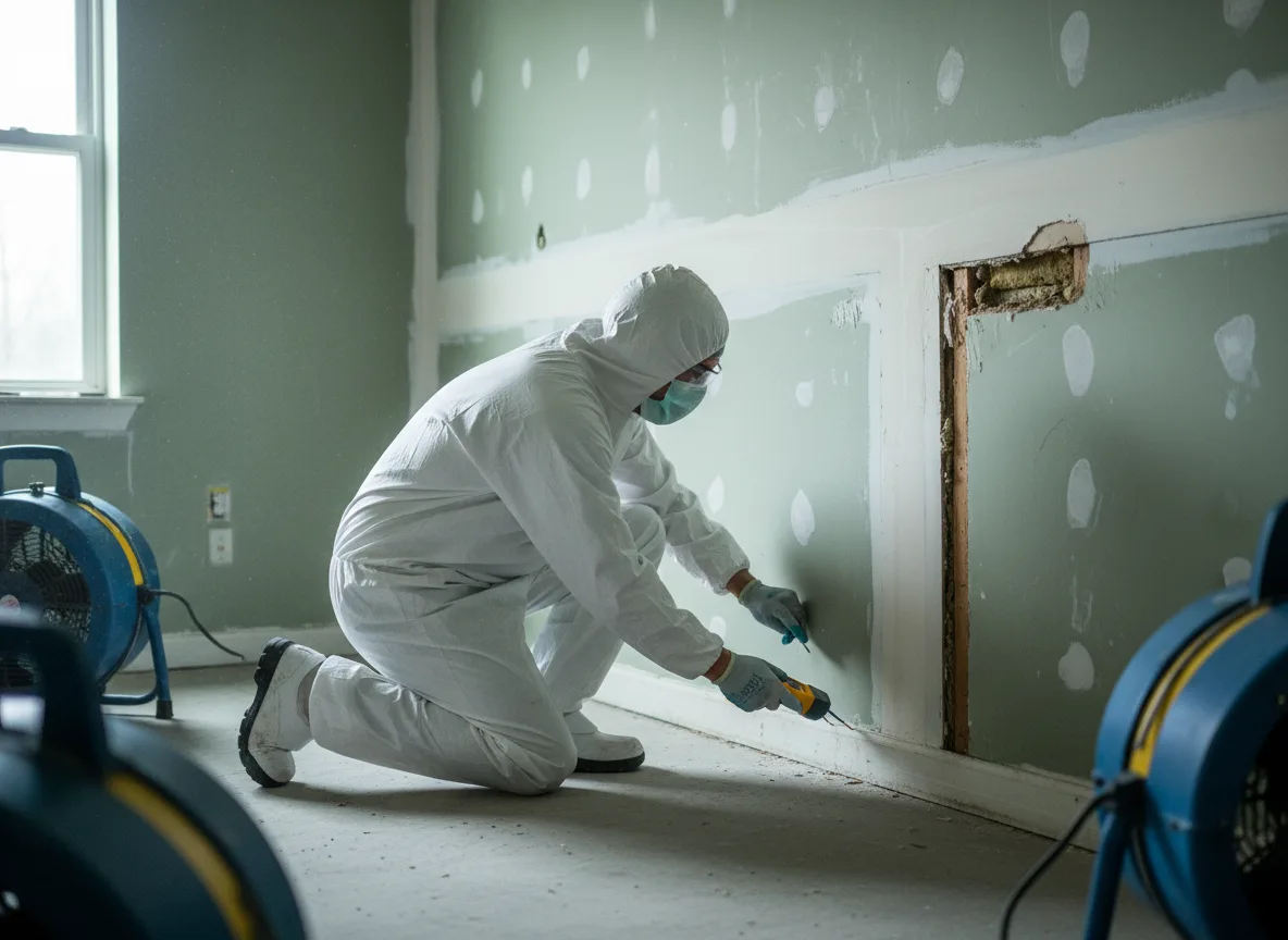 Water Damage Restoration company in Man, WV